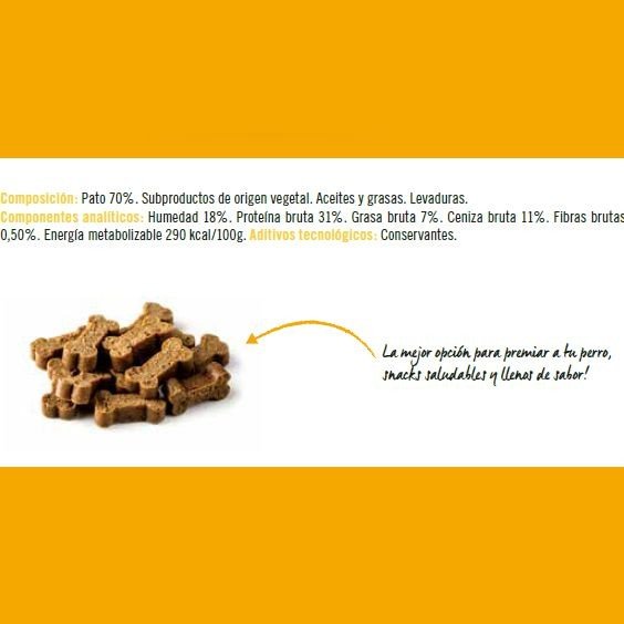 Snack Sensitive Pato 150gr.Optima Nova - Imagen 3