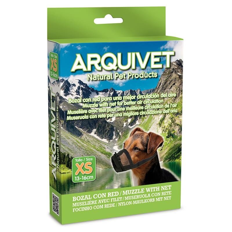 Bozal Nylon con Red Ajustable Talla S - Imagen 2