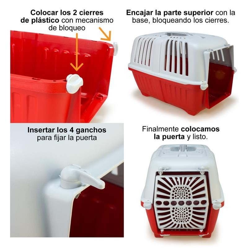 Transportin Pratiko 48 X 31,5 X 43 CM. - Imagen 3