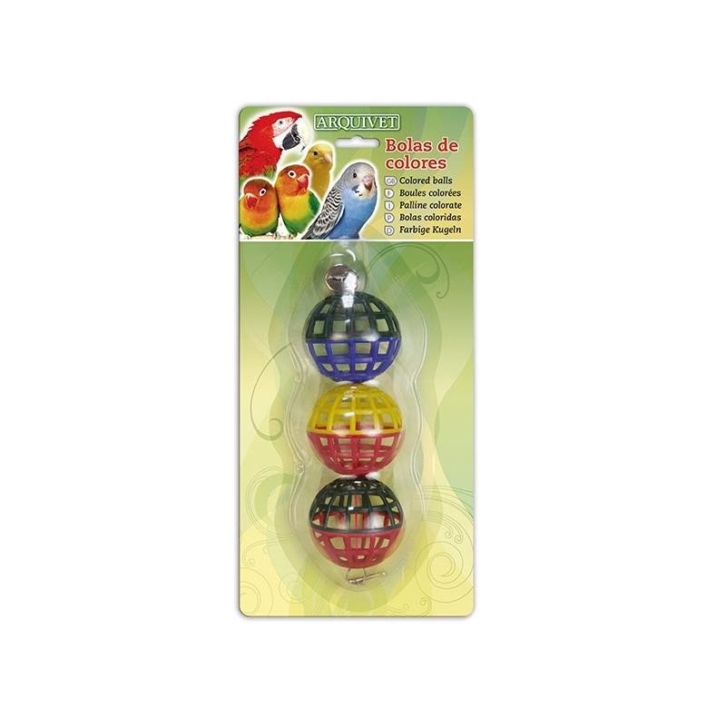 Bolas de Colores 16x4,5cm.