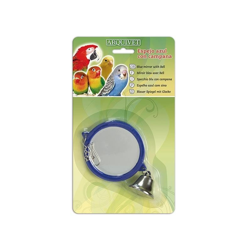 Espejo Azul con Campana 10,5x9x1 Cm