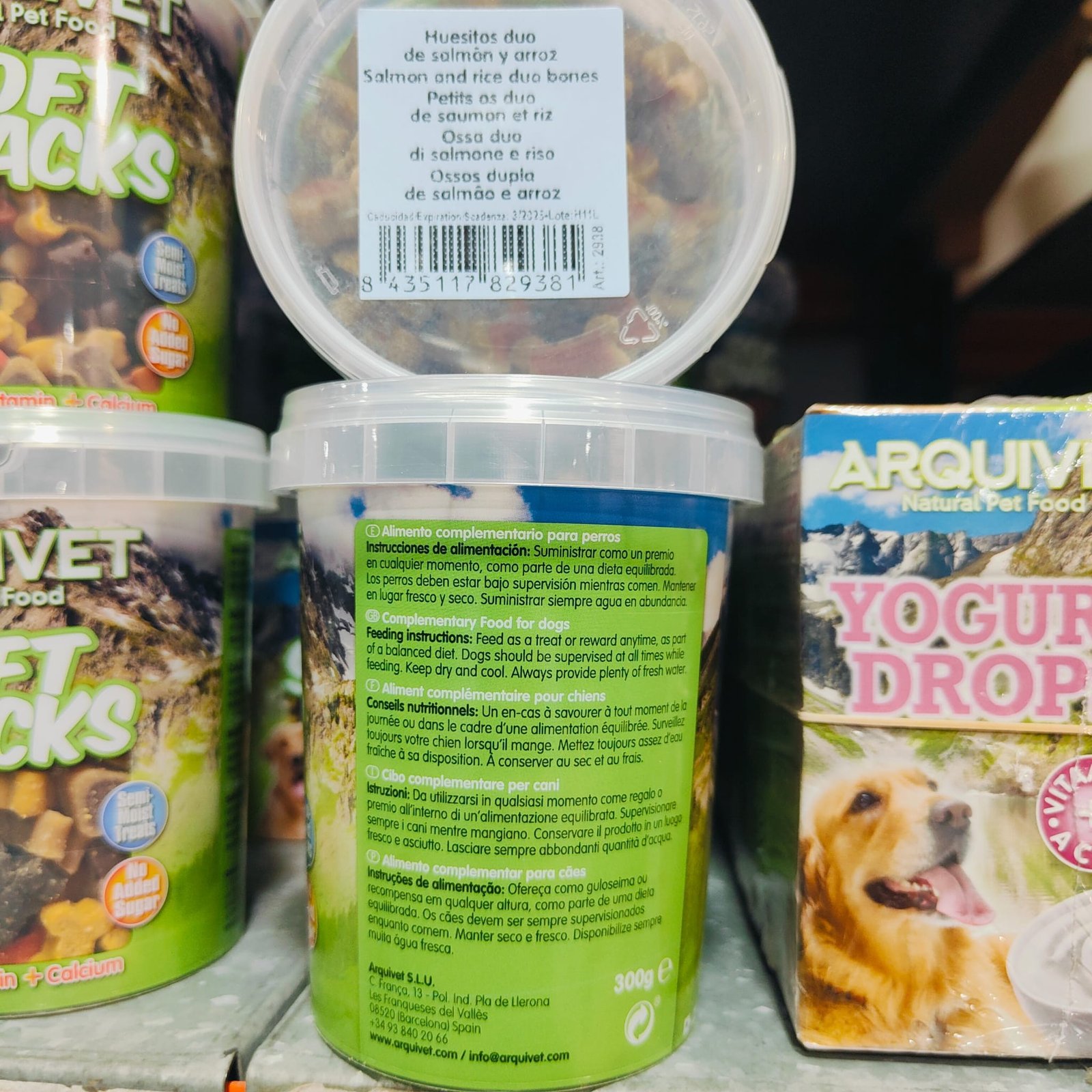 Soft Snacks Huesitos Salmon y Arroz 300 Gr. - Imagen 5