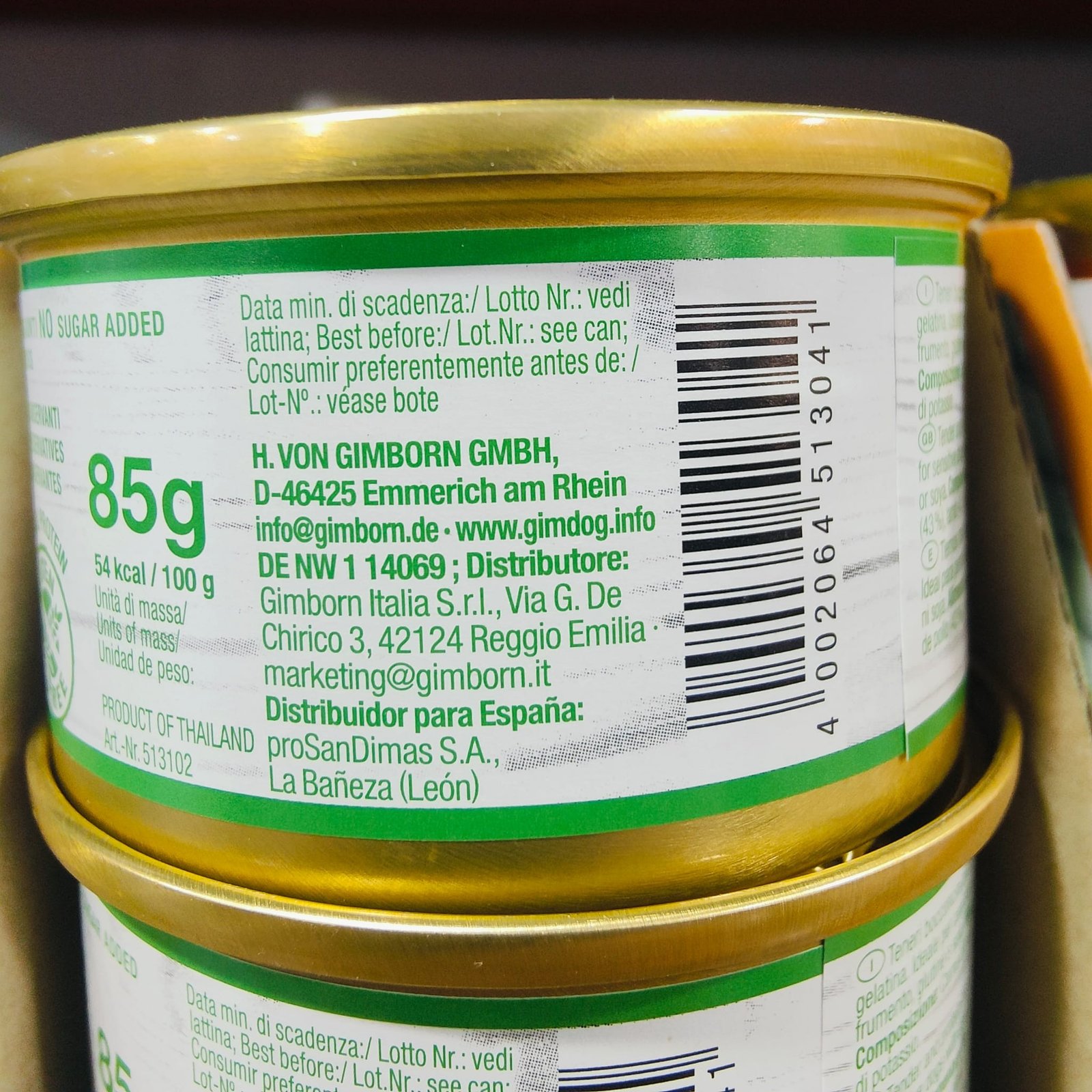 Lata Perros Gimdog Pure Delight Pollo/cordero, 85gr. - Imagen 2