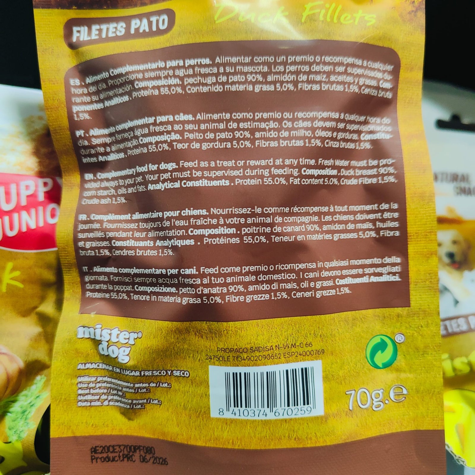 Filetes de Pato 70 GR. - Imagen 2