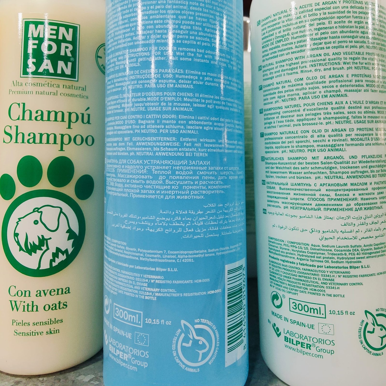 Menforsan Champu Natural Eliminador de Olores 300 ML. - Imagen 6