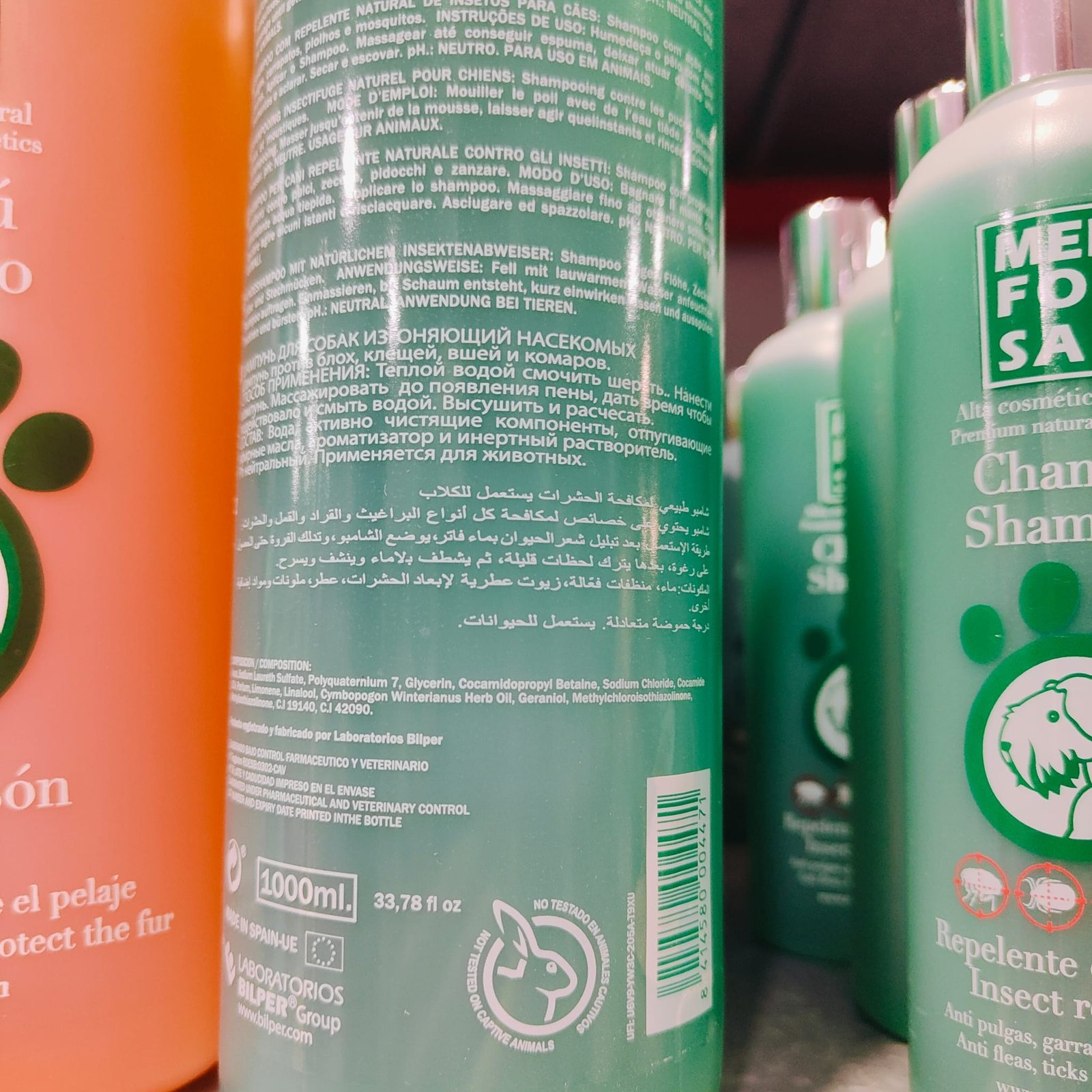 Menforsan Champu Repelente con Citronela 1LT. - Imagen 6