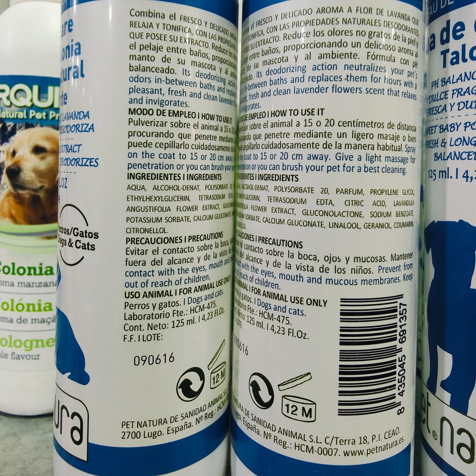 Agua de Colonia Lavanda Desodorante 125ml. - Imagen 2