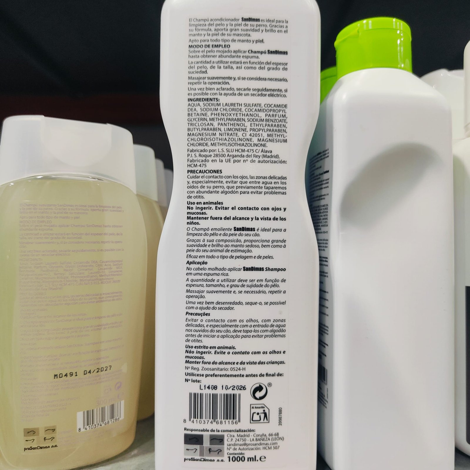 Champu Gel San Dimas 1 LT. - Imagen 2