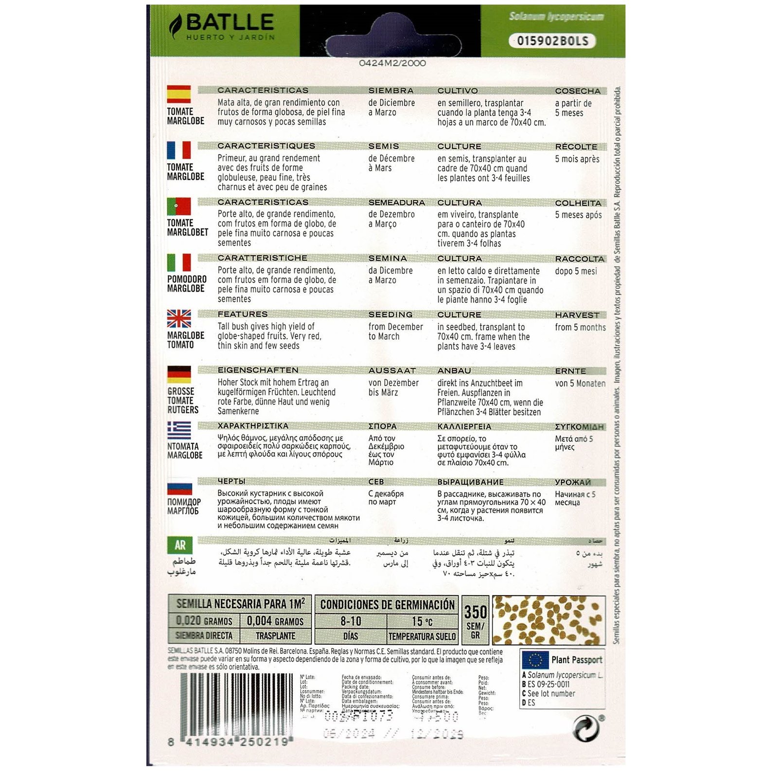 Tomate Marglobe - Imagen 3