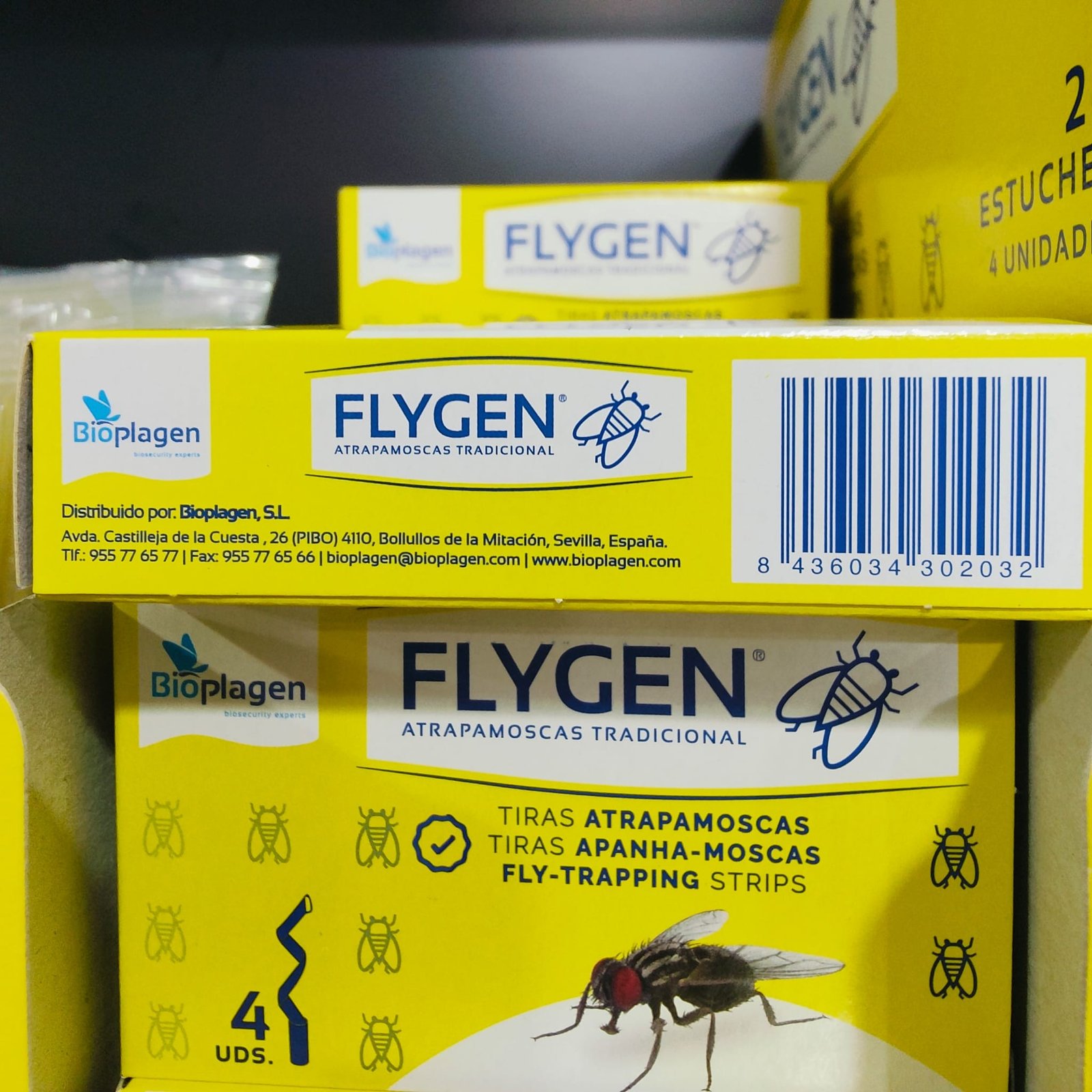 Tiras Atrapamoscas Esctuche 4 UDS.FLYGEN - Imagen 5