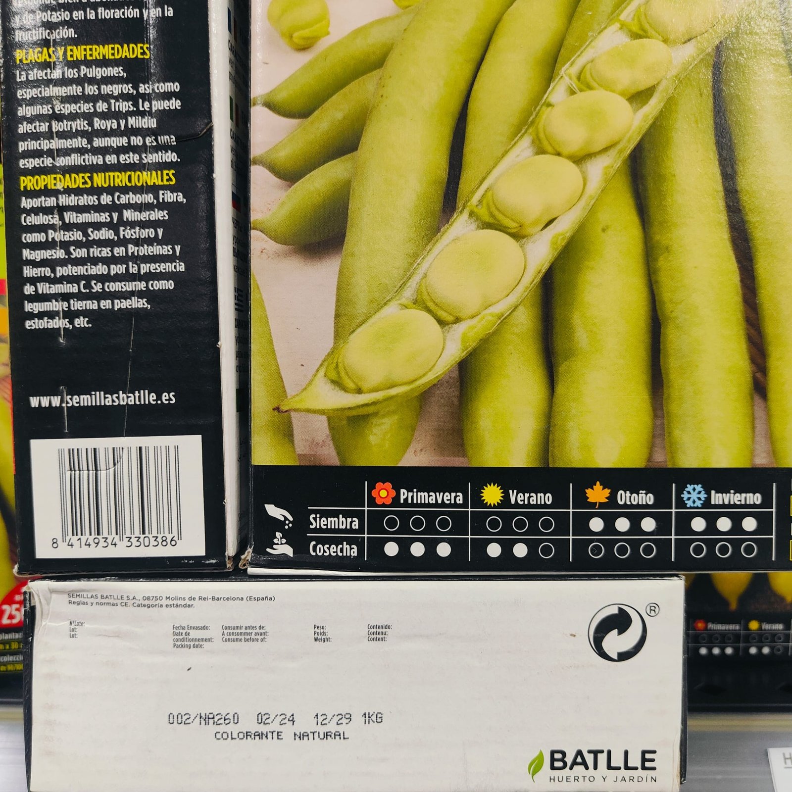 Haba Muchamiel 1 KG. Selc.goliath - Imagen 3