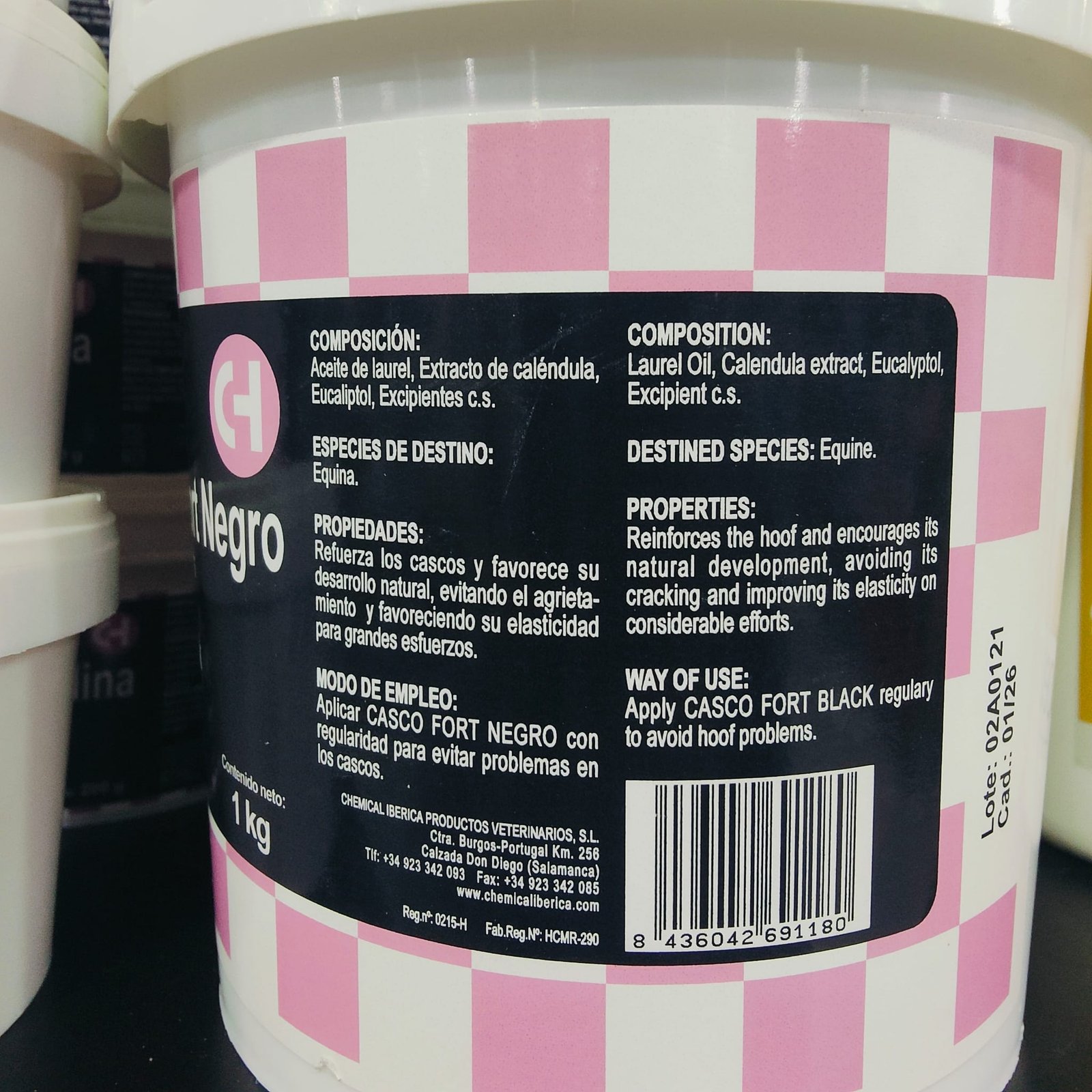 Casco Fort Verde 1 KG. - Imagen 2