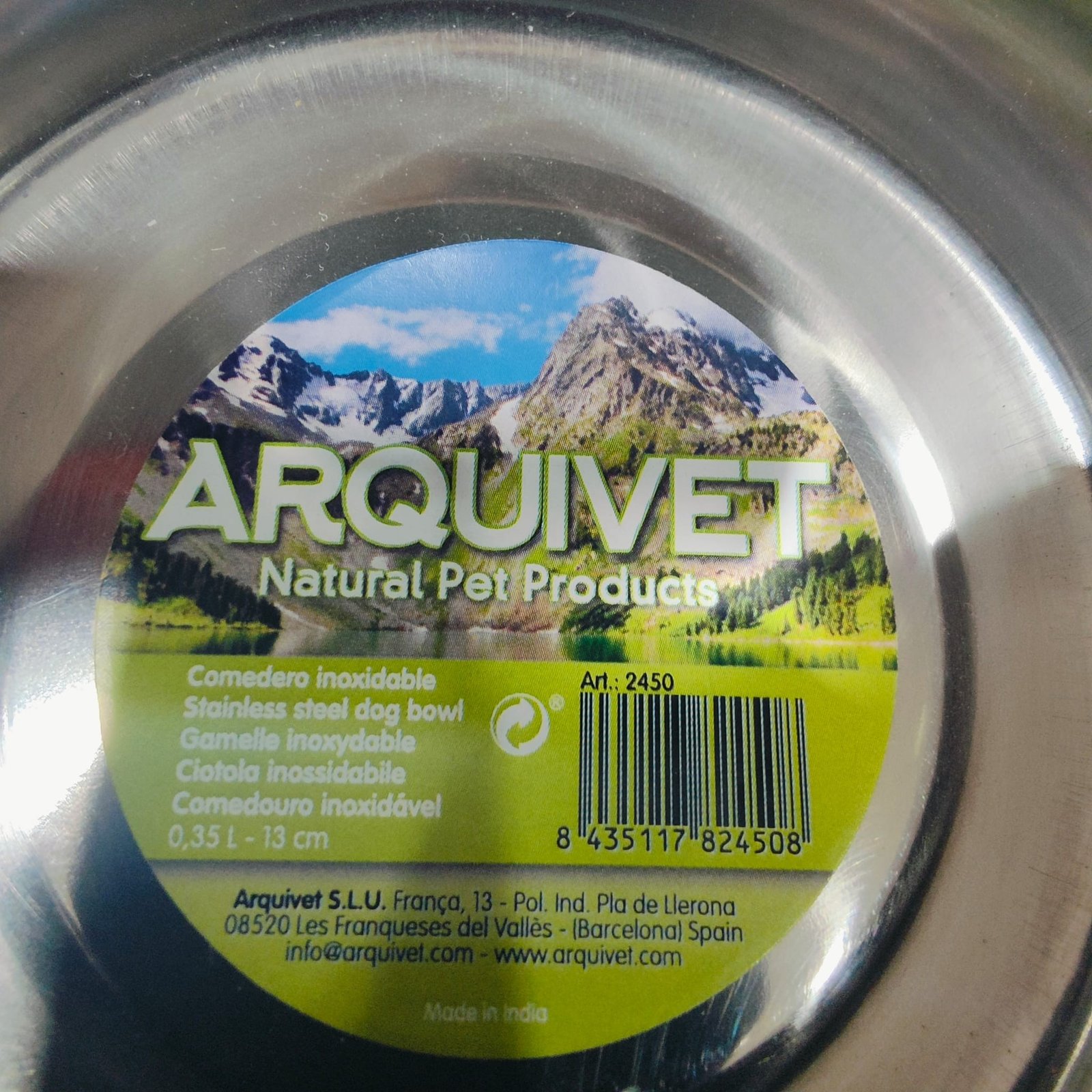 Comedero Acero INOX.28cm./4Litros - Imagen 4