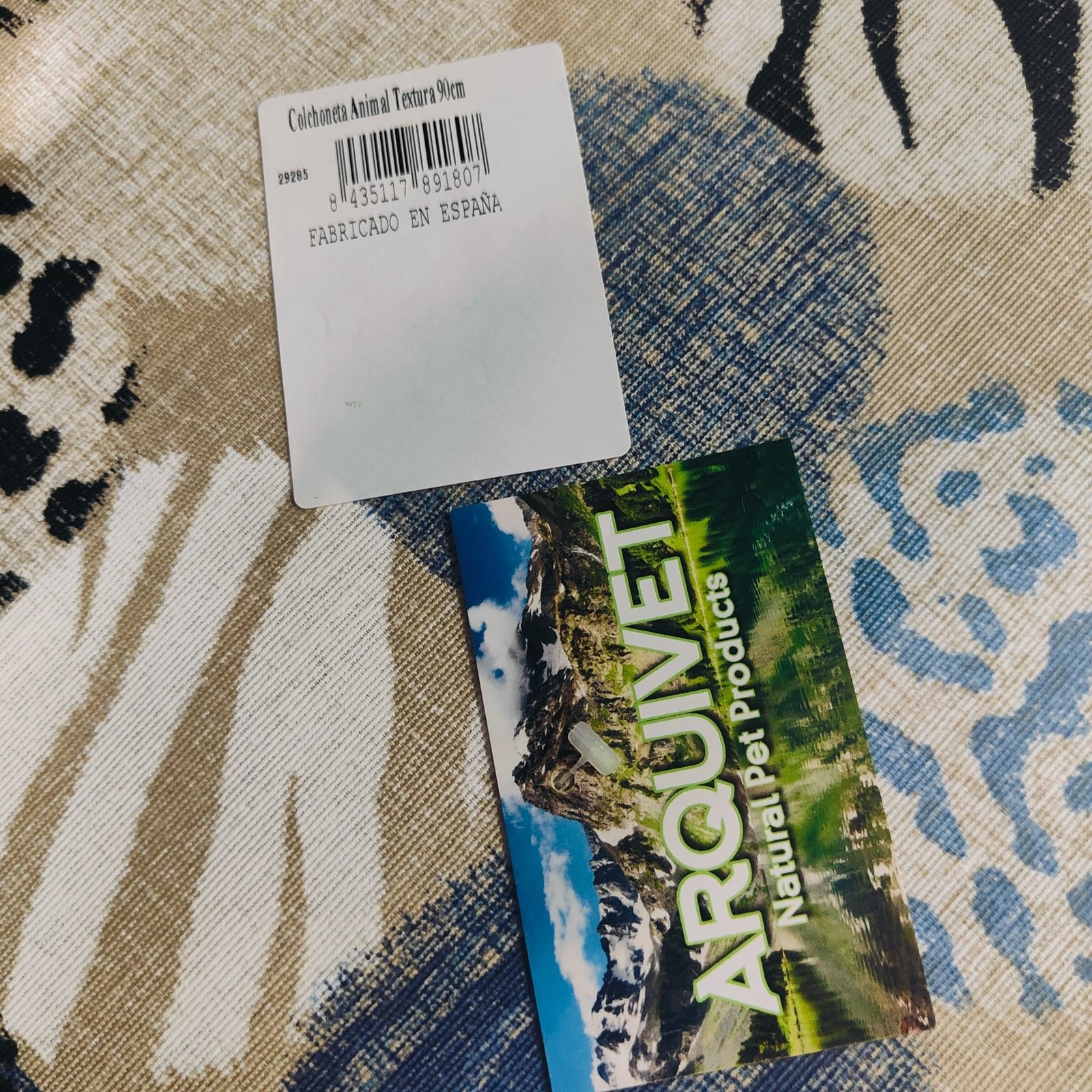 Colchoneta Animal Textura 90x65x9 Cms. - Imagen 2