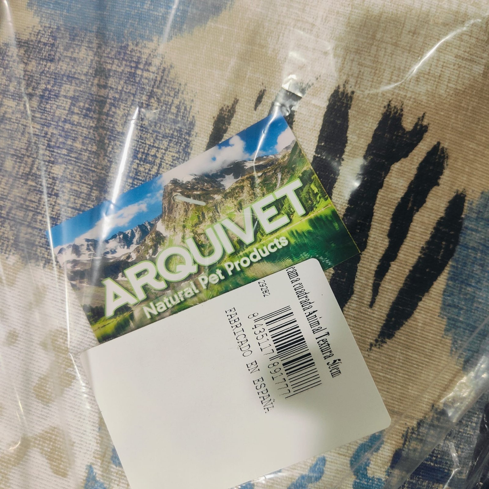 Cama Cuadrada Animal Textura 50cm. - Imagen 2