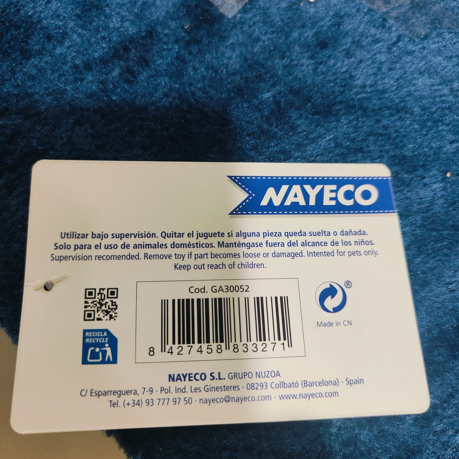 Rascador Savanna Town Azul - Imagen 2