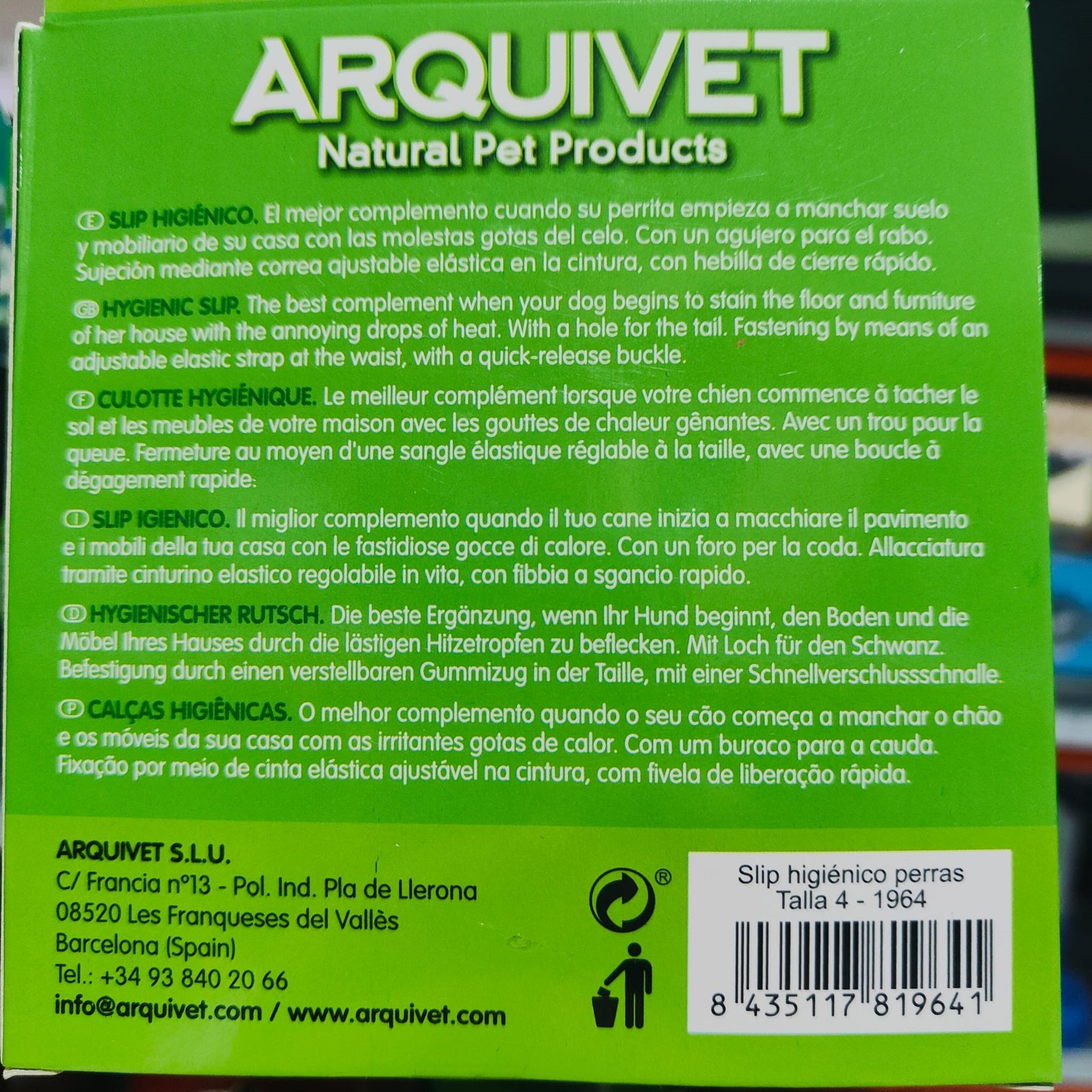 Slip Higienico Perras T-0 19-25cm. - Imagen 8