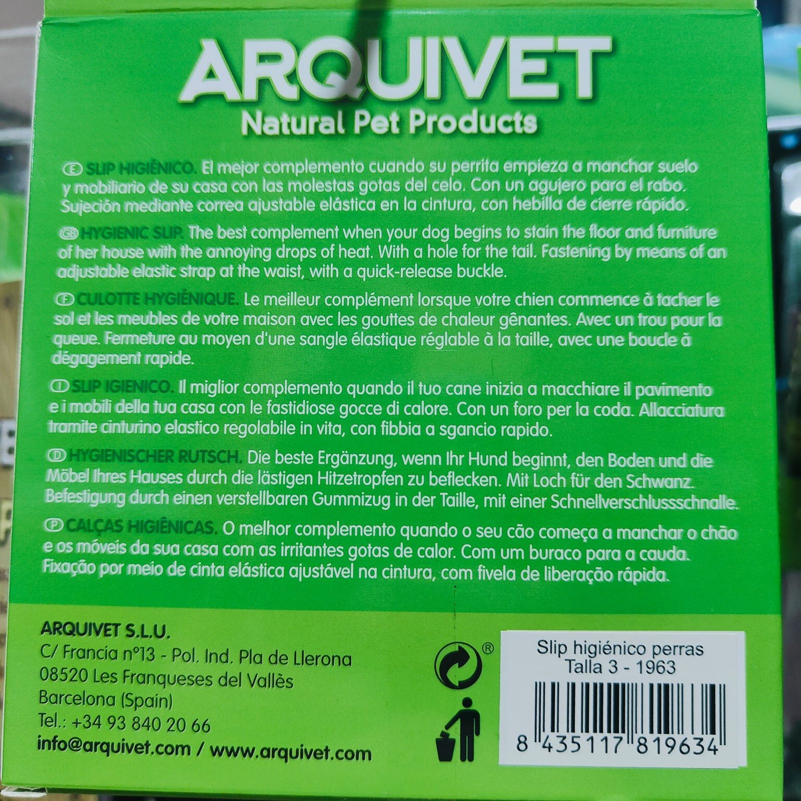 Slip Higienico Perras T-0 19-25cm. - Imagen 9
