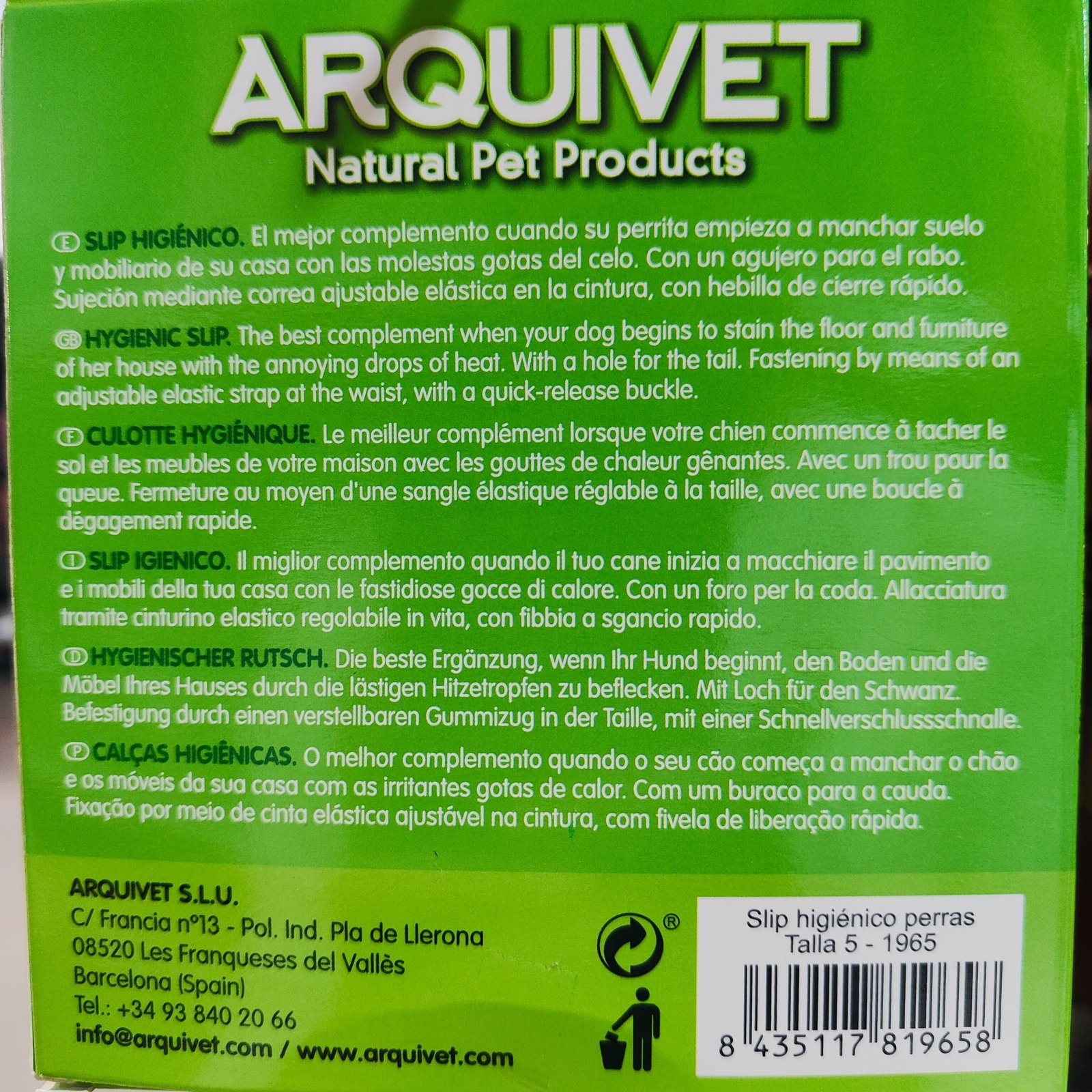 Slip Higienico Perras T-0 19-25cm. - Imagen 12