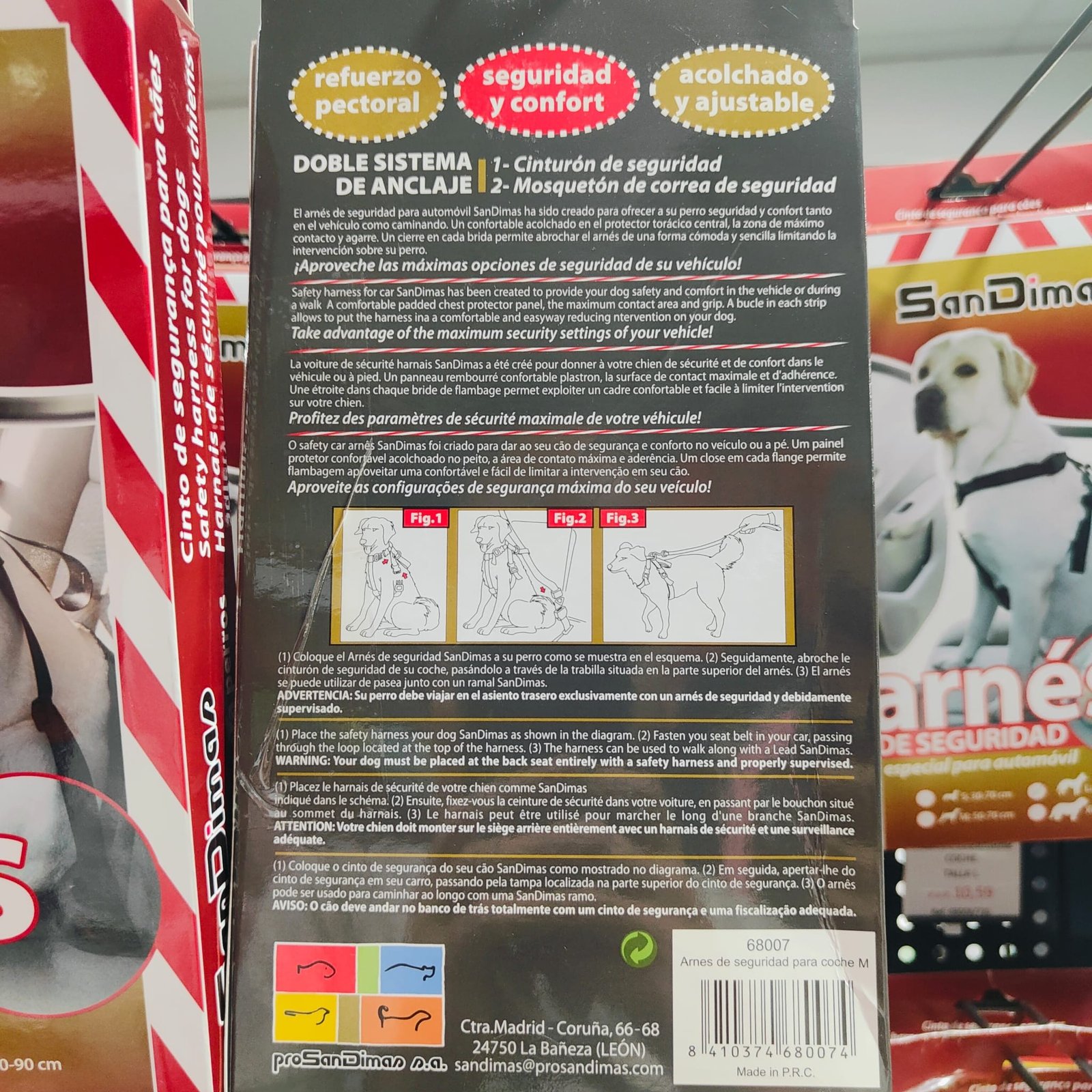 Arnes de Seguridad Coche T/m (50-70CM) - Imagen 2