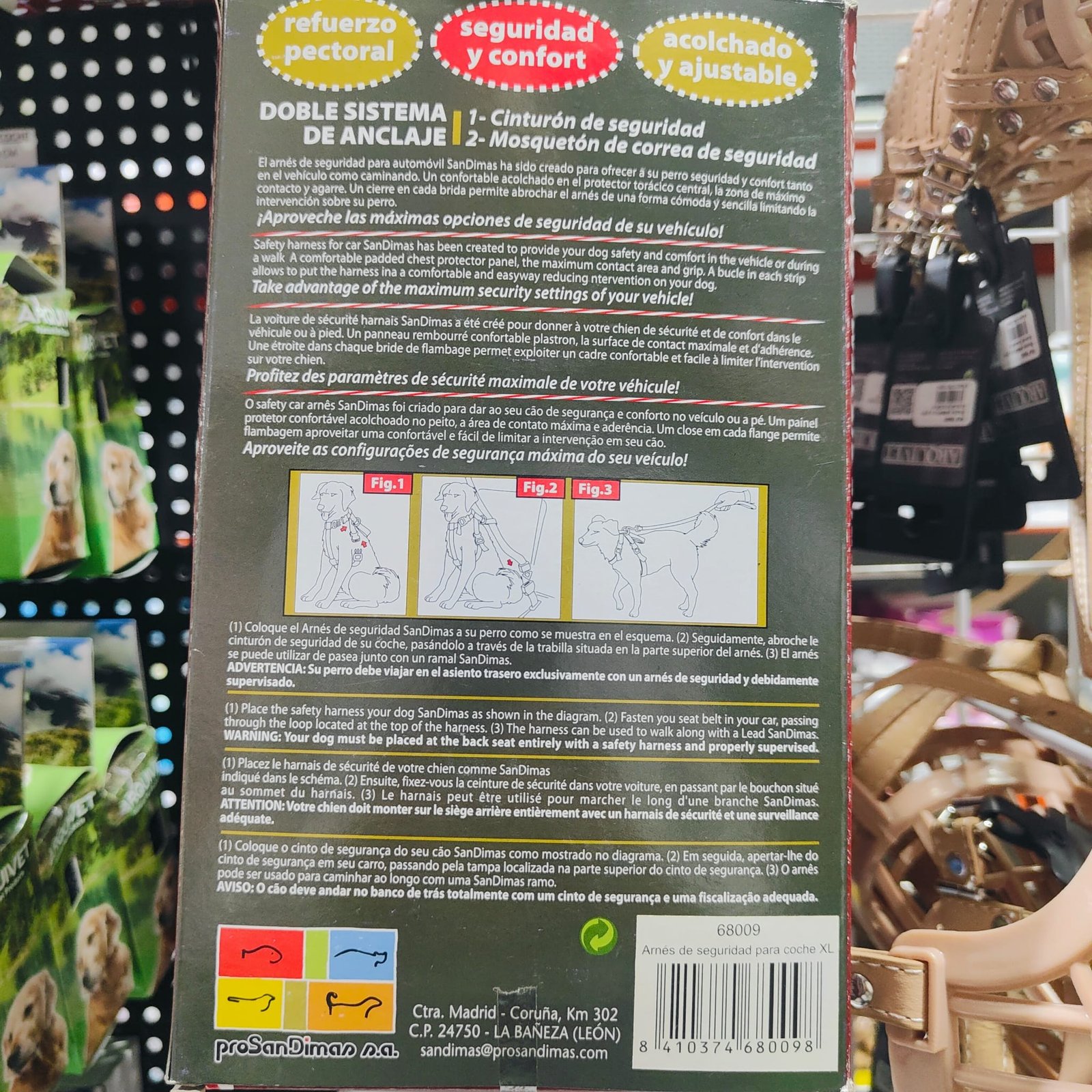 Arnes de Seguridad Coche T/m (50-70CM) - Imagen 3