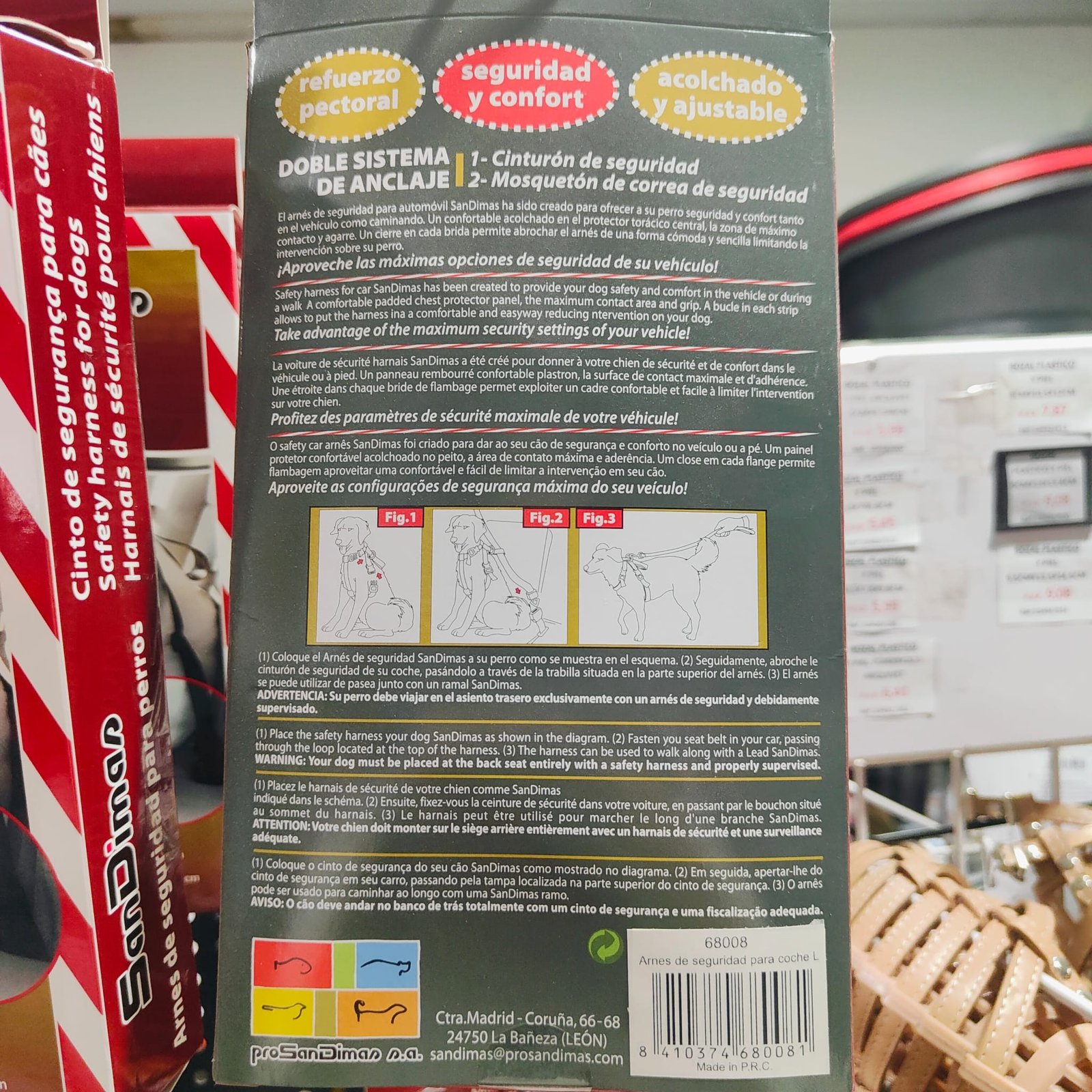 Arnes de Seguridad Coche T/m (50-70CM) - Imagen 4