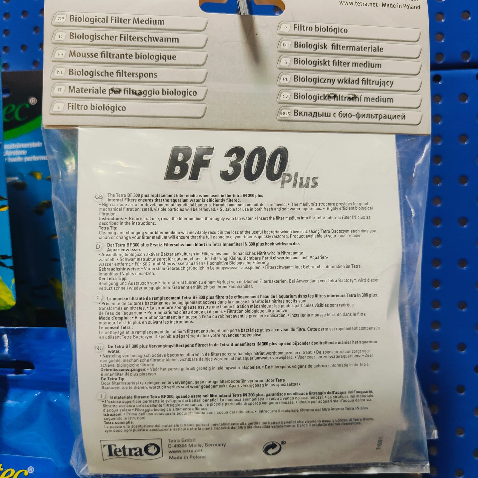 Cartucho Filtrante IN300 Tetra. - Imagen 3