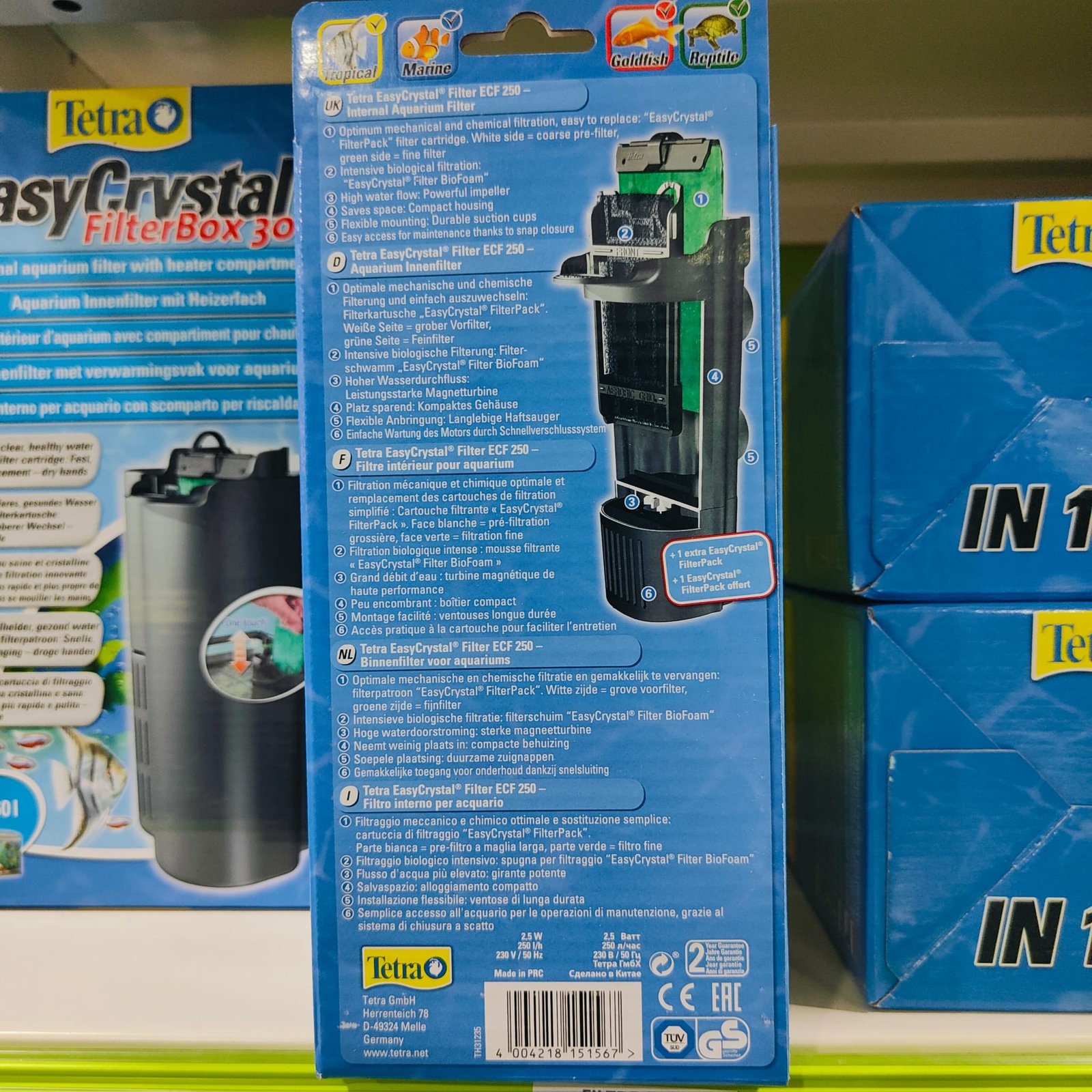 Filtro Easy Crystal Filter Box 250. - Imagen 2