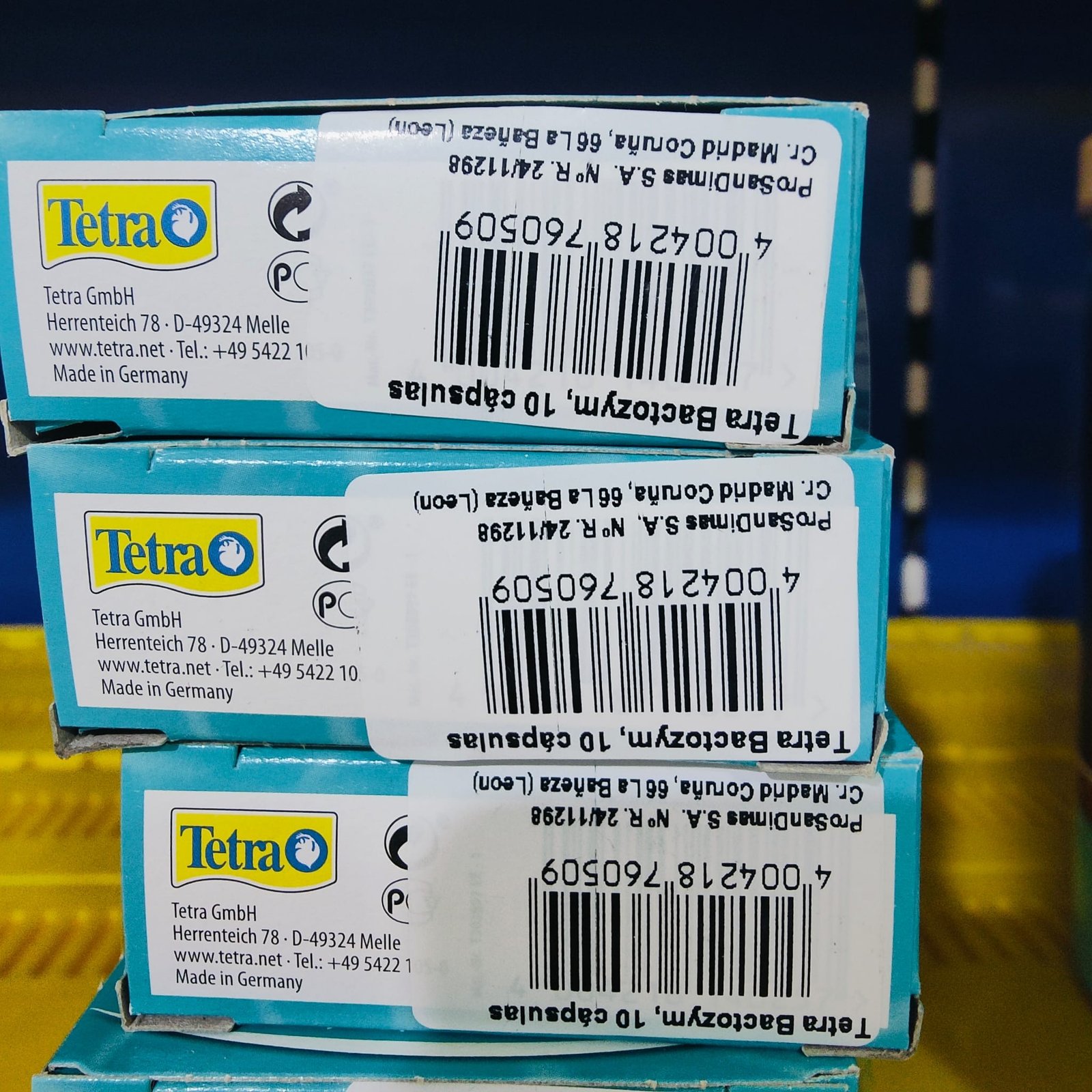 Tetra Bactozym 10 Capsulas. - Imagen 2