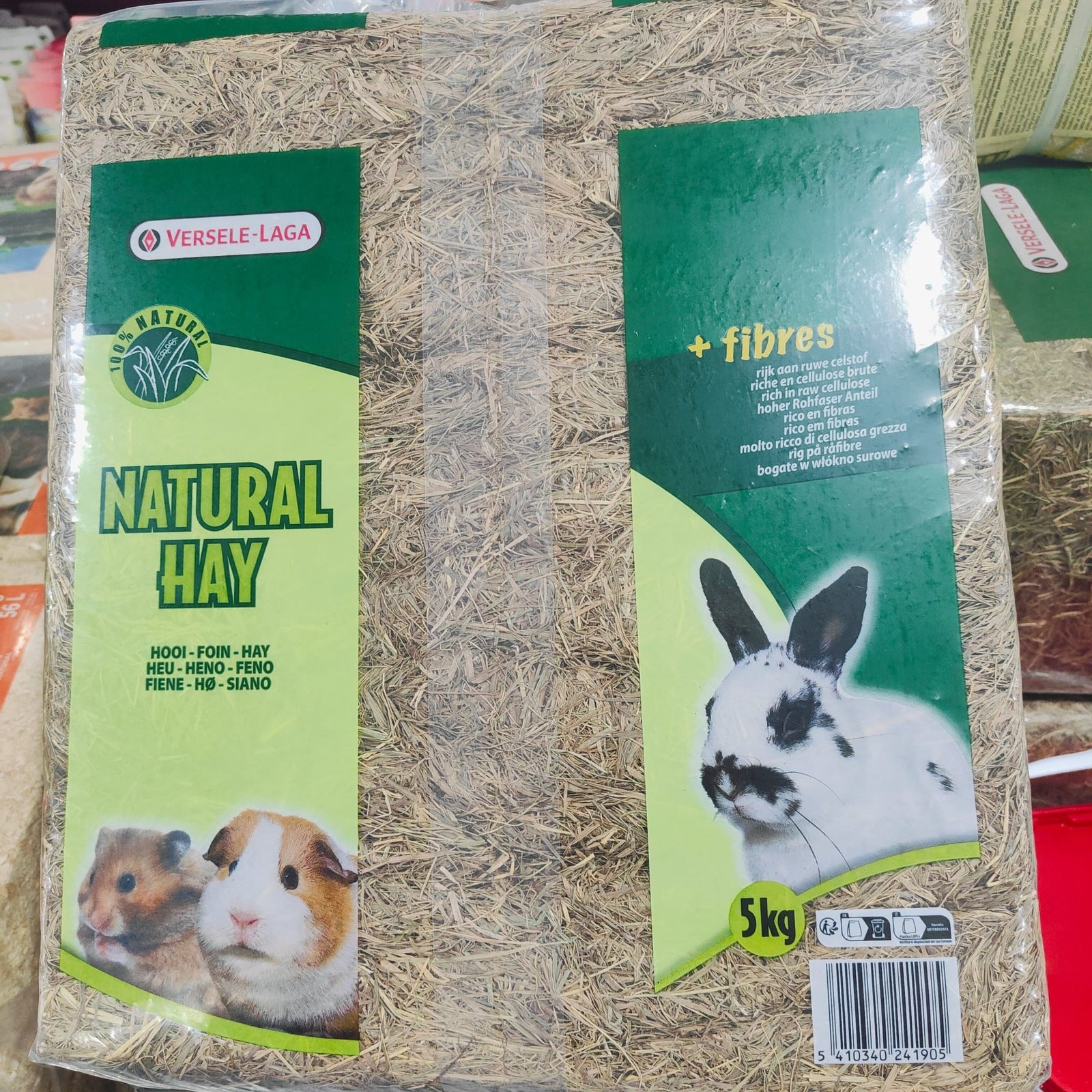 Heno Natural Portion 5 KG. Versele Laga - Imagen 2