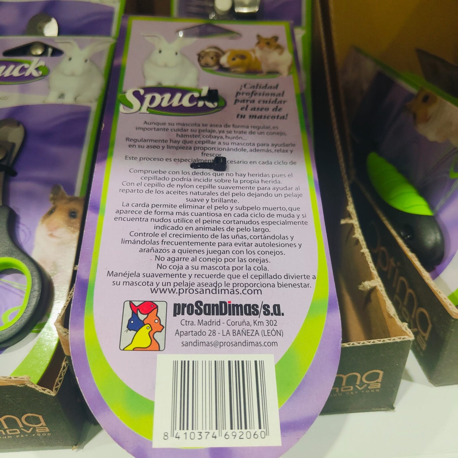 Peine Cortanudos Roedores Spuck - Imagen 2