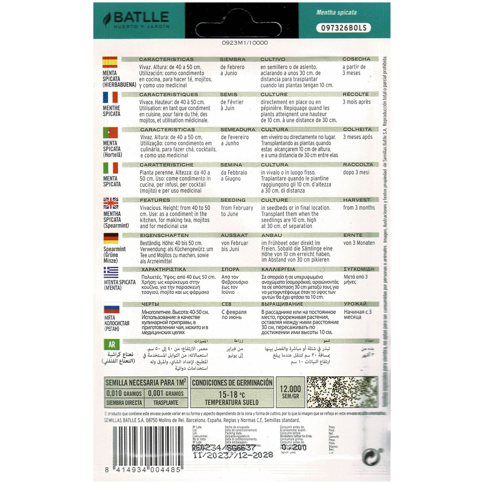 Albahaca Genovesa Hoja Grande.eco - Imagen 2