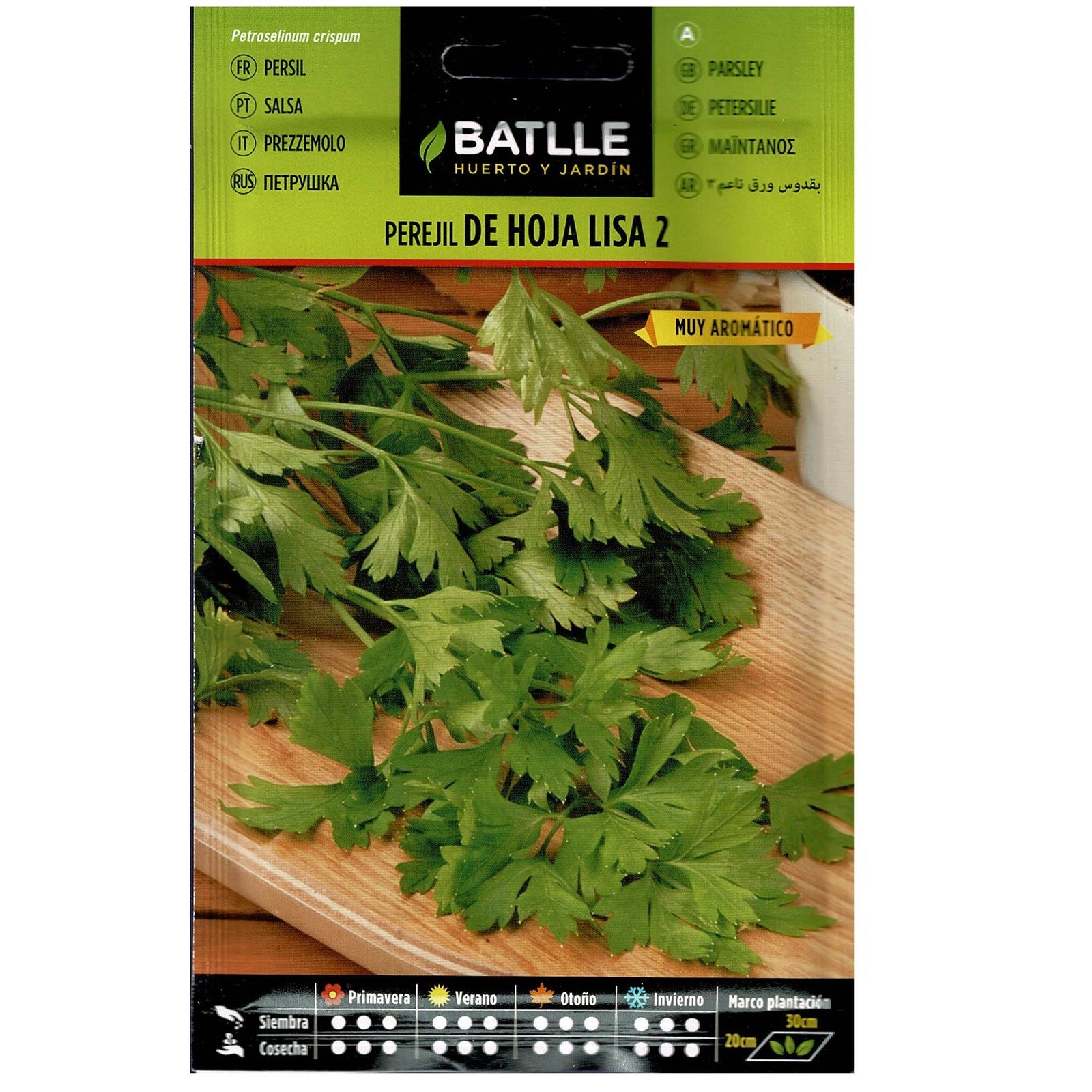 Perejil Hoja Lisa 2 Sobre