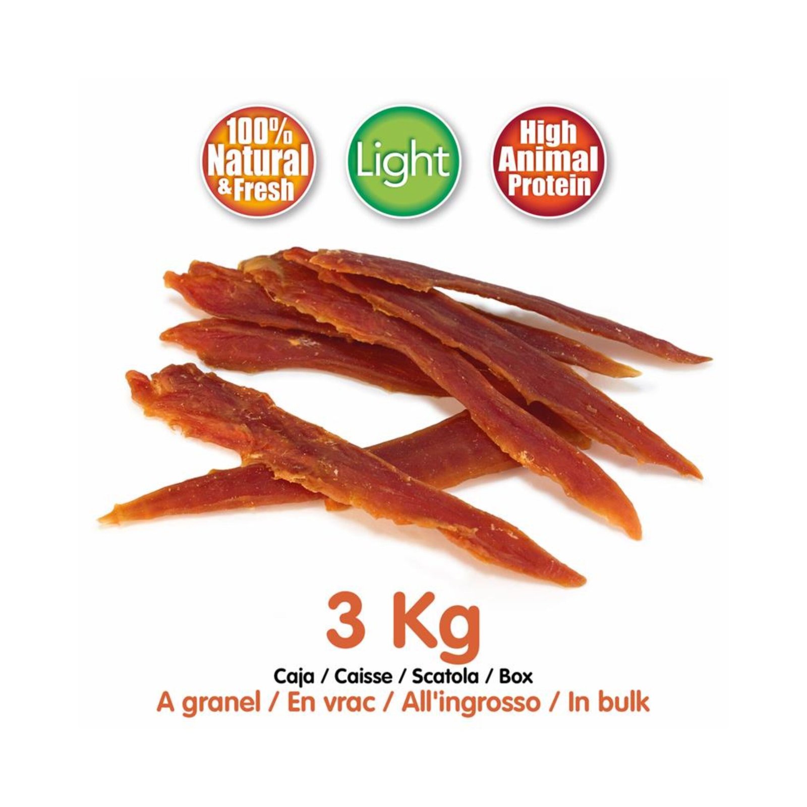 Snack Filete de Pato a Granel 3 Kg. - Imagen 2