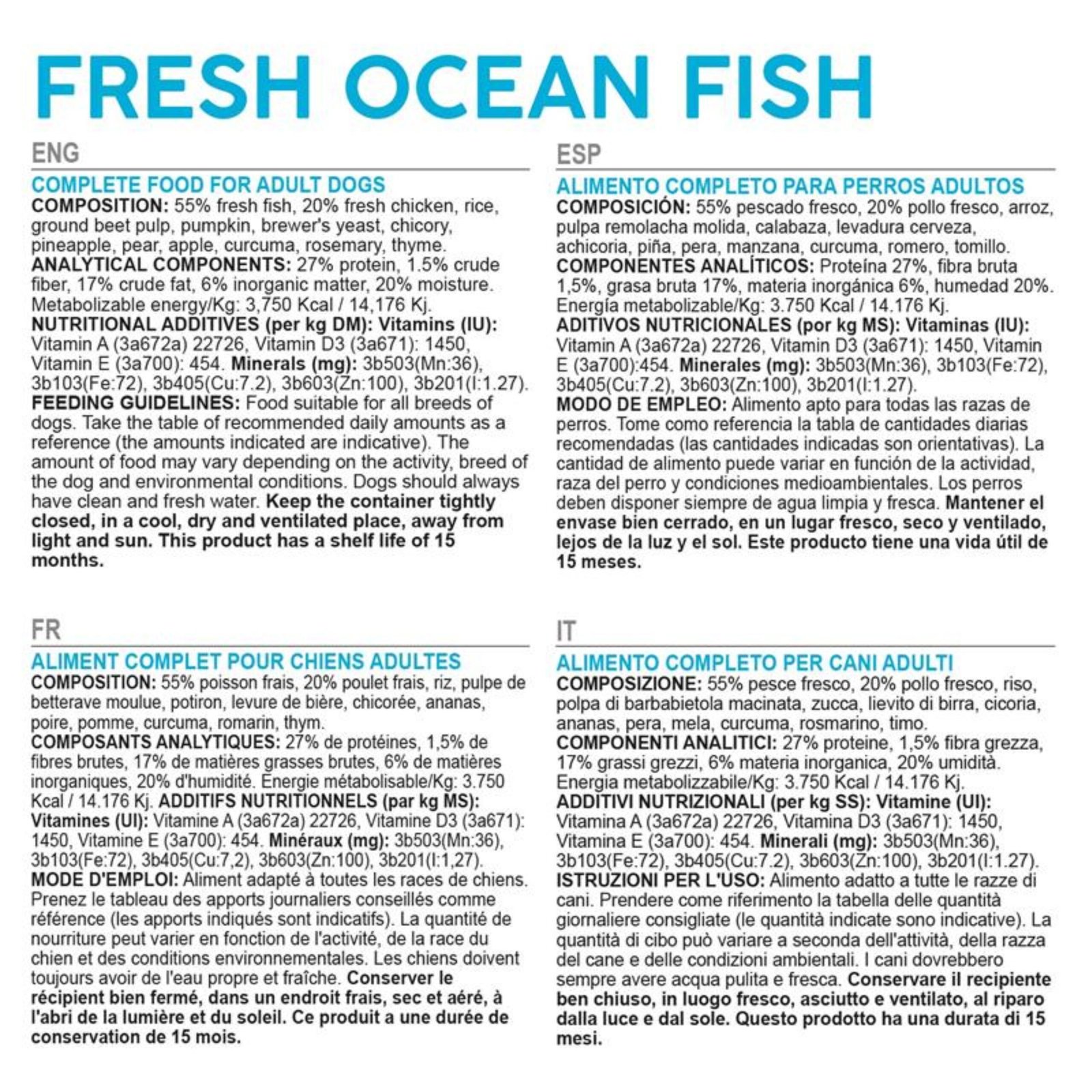 Arquivet Fresh Ocean Fish - 2,5 KG. - Imagen 5