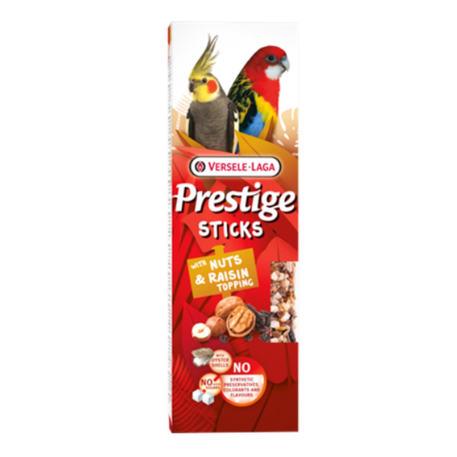 Barritas Ninfas Nueces y Pasas 2 Uds. Versele Laga