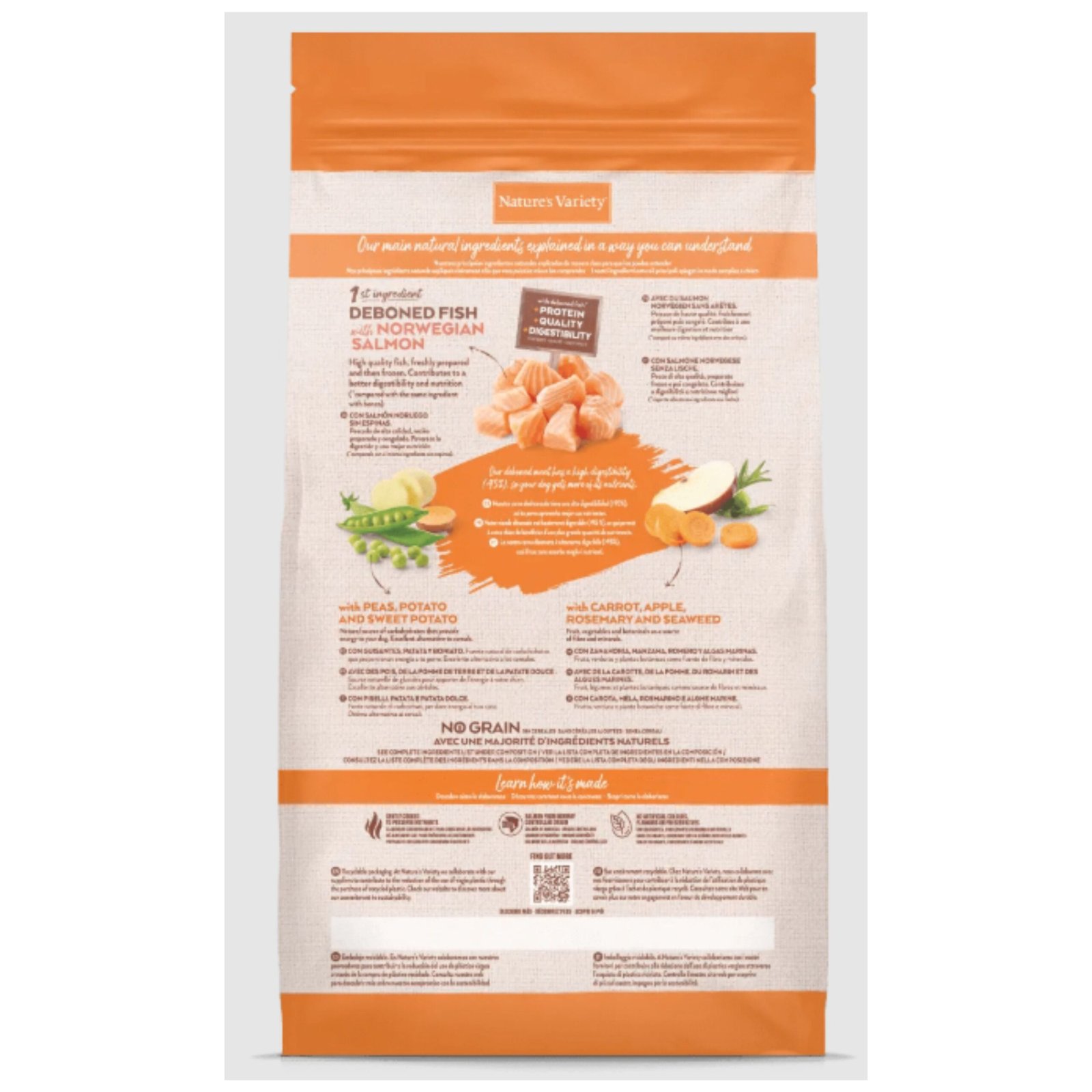 Natures Variety N.G. Puppy Medium Salmon 3Kg - Imagen 2