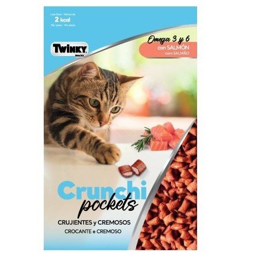 Twinky Crunchi Pockets Salmon 50gr.