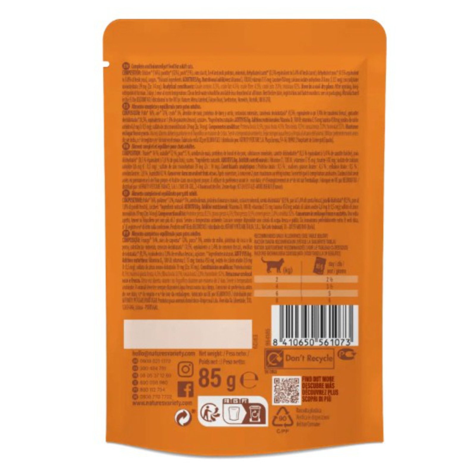 Natures Variety Bites In Gravy Pollo 80gr Bocaditos en Salsa - Imagen 2