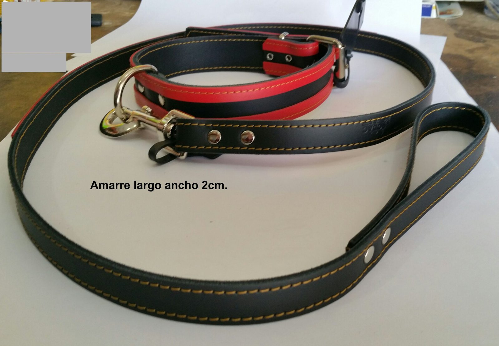 Amarre Largo 2 CM. Modelo Via