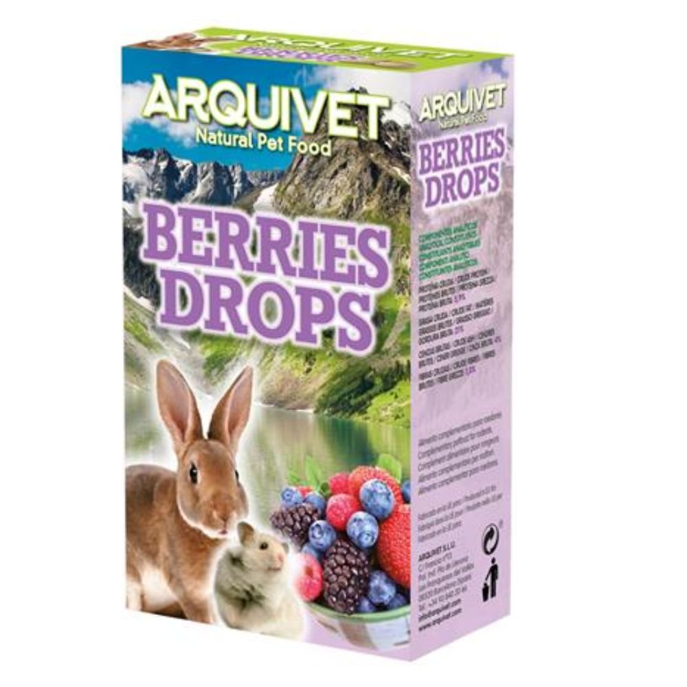 Drops Frutas del Bosque 65 GR. Roedores