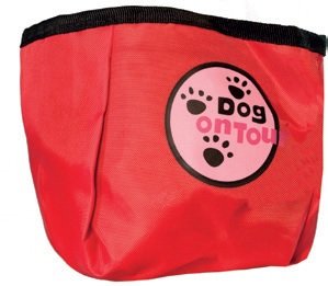 Comedero Nylon 1,8 LTS./17cm. Rojo