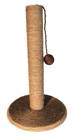 Rascador Poste con Bola 30x30x46 Cm