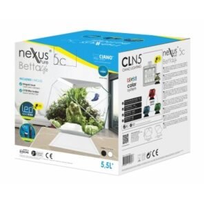 Acuario Nexus 5C Betta Life. Blanco