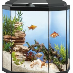 Acuario Aqua 30 LED. Negro.