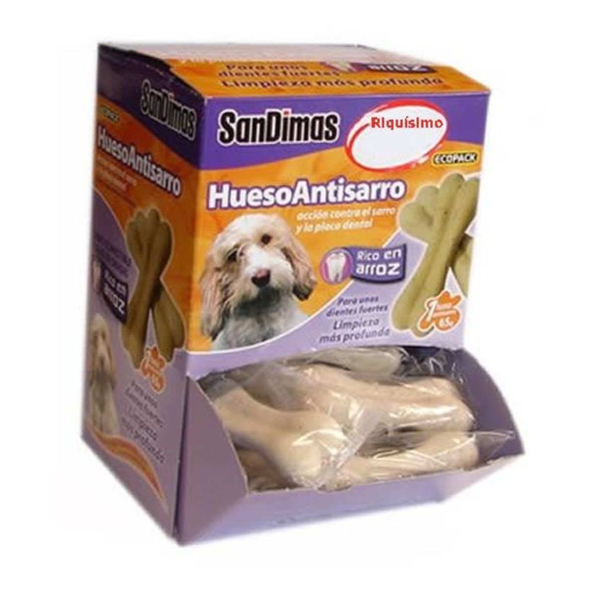 Hueso Antisarro M. 1X40 GR. Caja 40 UND.