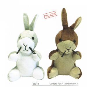 Conejito Peluche 25x10x6cm.