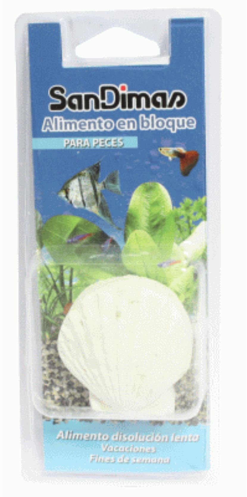 Alimento Peces en Bloque Vacaciones.