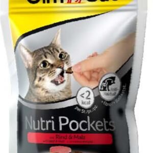 Nutripockets Gato Buey y Malta 60 GR.