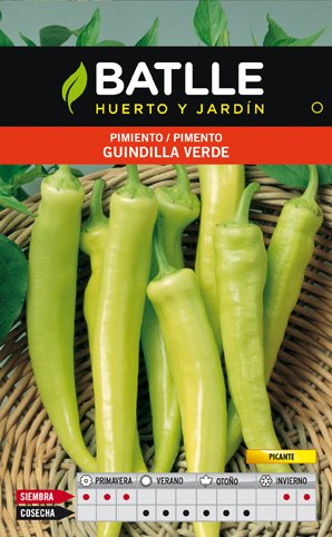 Pimiento Guindilla Verde
